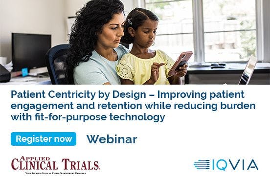 Patient Centricity by Design – Improving patient engagement and retention while reducing burden with fit-for-purpose technology