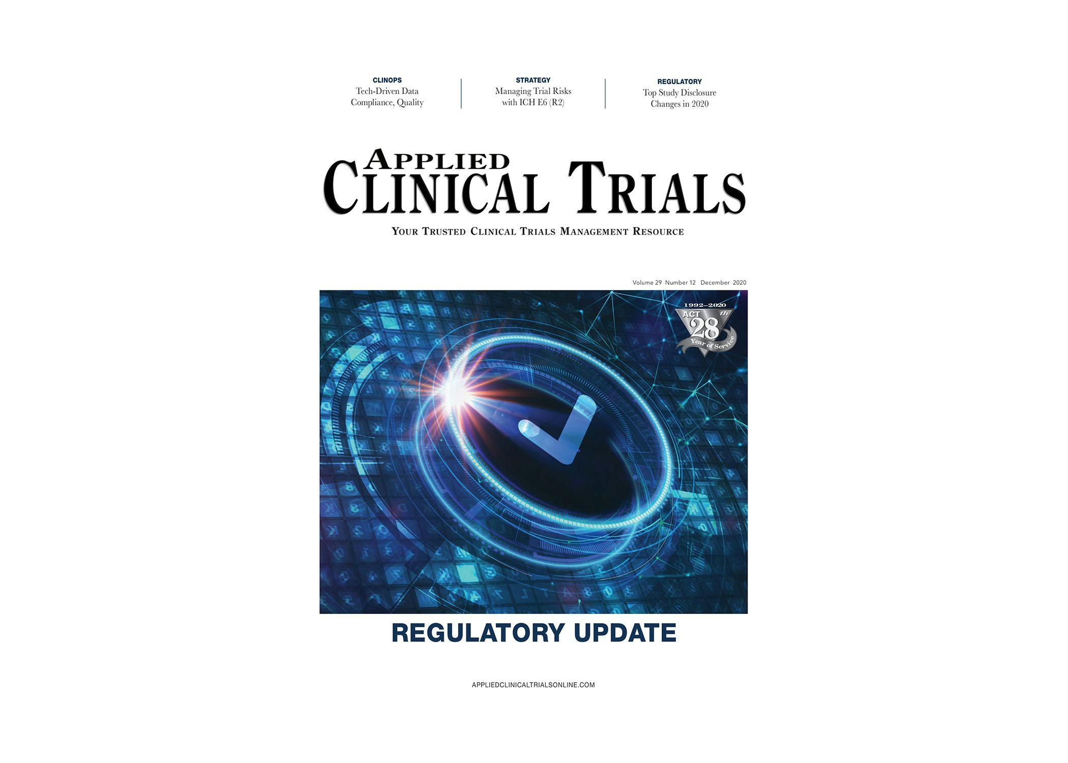 Applied Clinical Trials, December 2020 Issue (PDF)