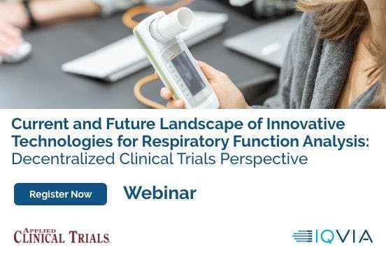 Current and Future Landscape of Innovative Technologies for Respiratory Function Analysis: Decentralized Clinical Trials Perspective