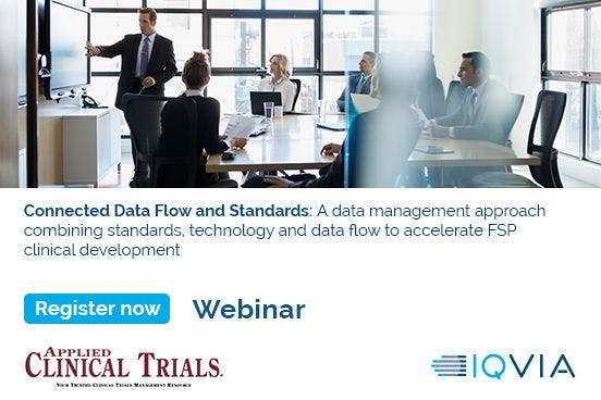 Connected Data Flow and Standards: A data management approach combining standards, technology and data flow to accelerate FSP clinical development
