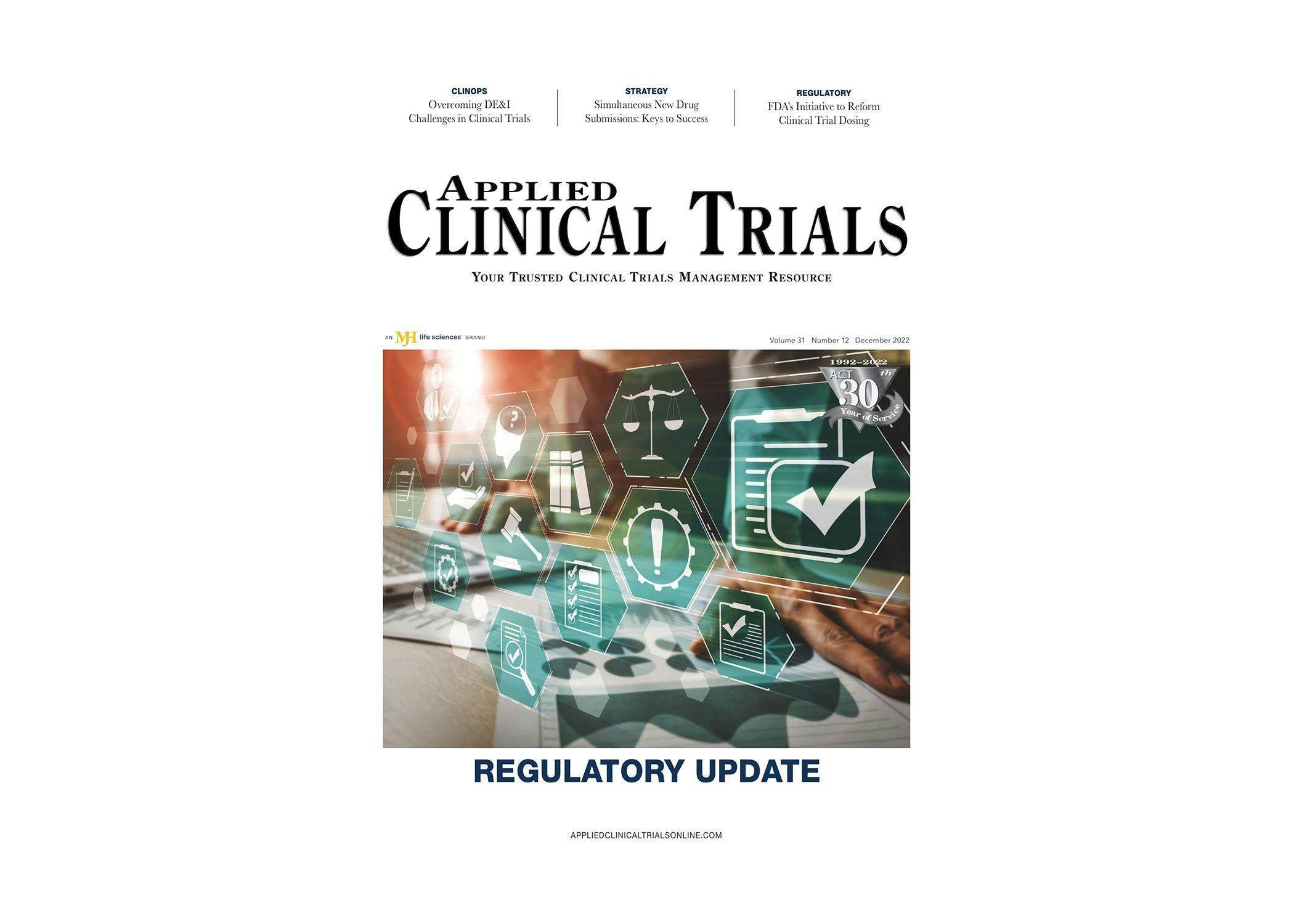 Applied Clinical Trials December 2022 Issue (PDF)