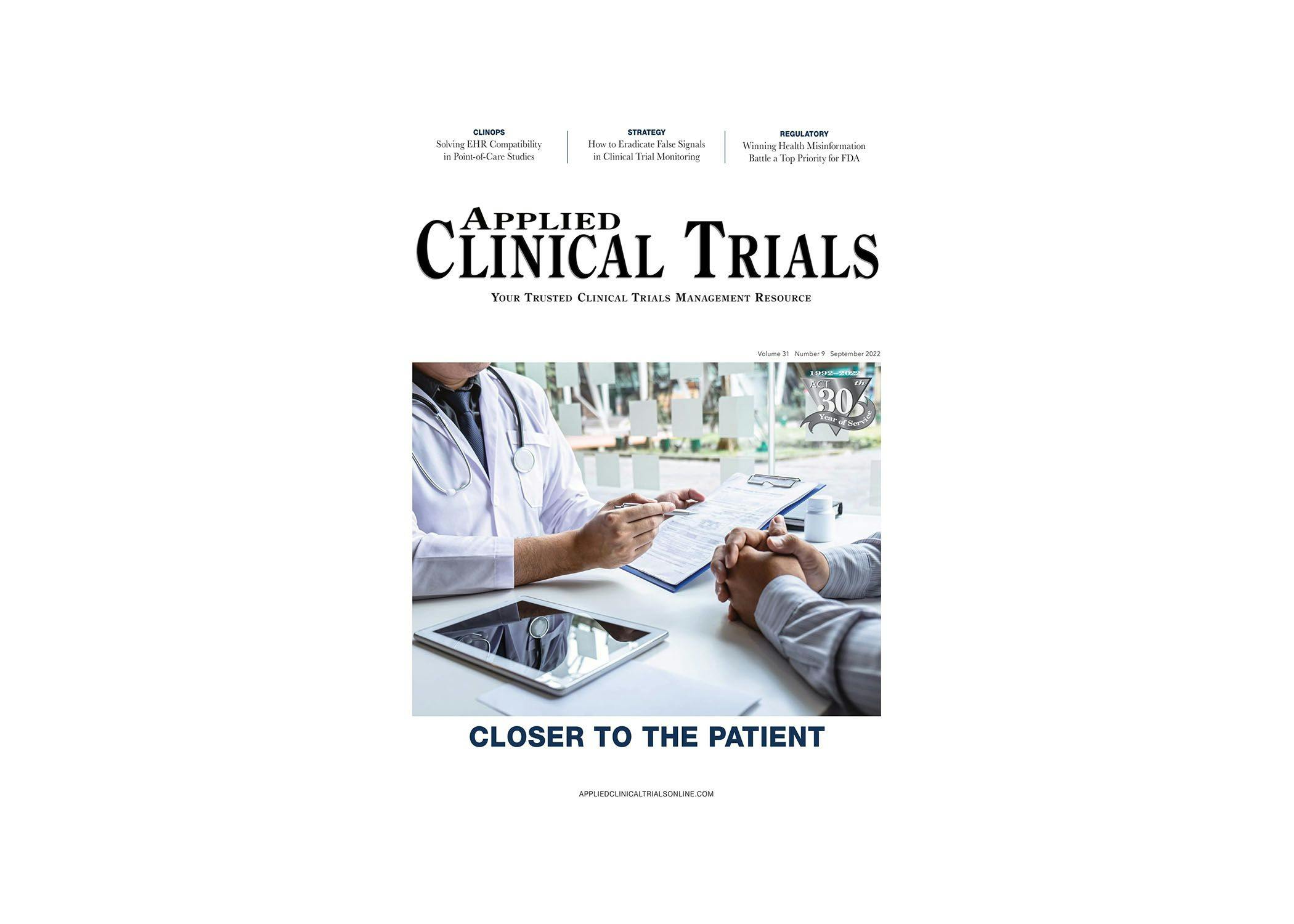 Applied Clinical Trials September 2022 Issue (PDF)