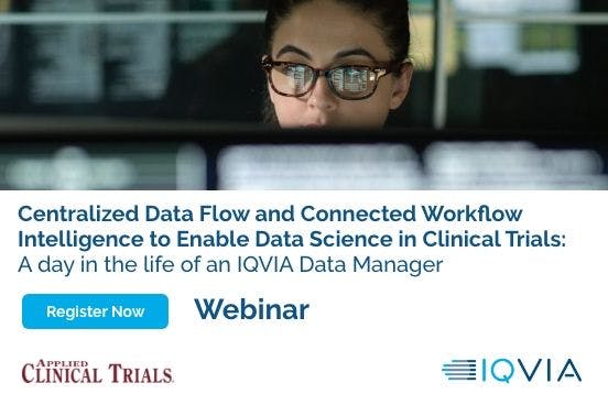 Centralized Data Flow and Connected Workflow Intelligence to Enable Data Science in Clinical Trials: A day in the life of an IQVIA Data Manager