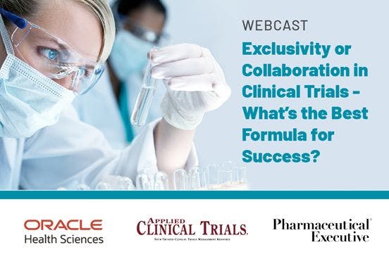 Exclusivity or Collaboration in Clinical Trials - What's the Best Formula for Success?