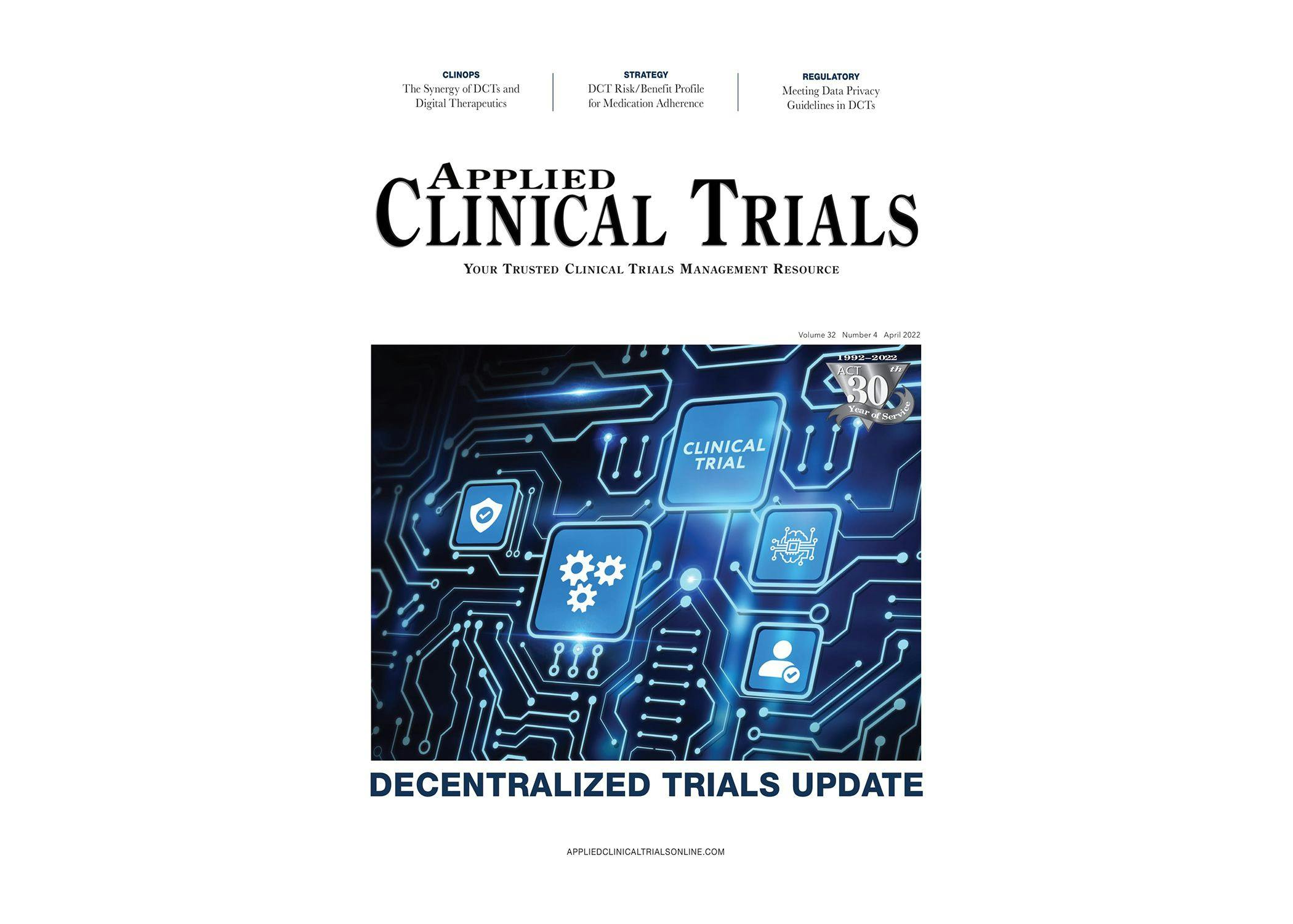 Applied Clinical Trials April 2022 Issue (PDF)