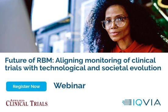 Future of RBM: Aligning monitoring of clinical trials with technological and societal evolution 