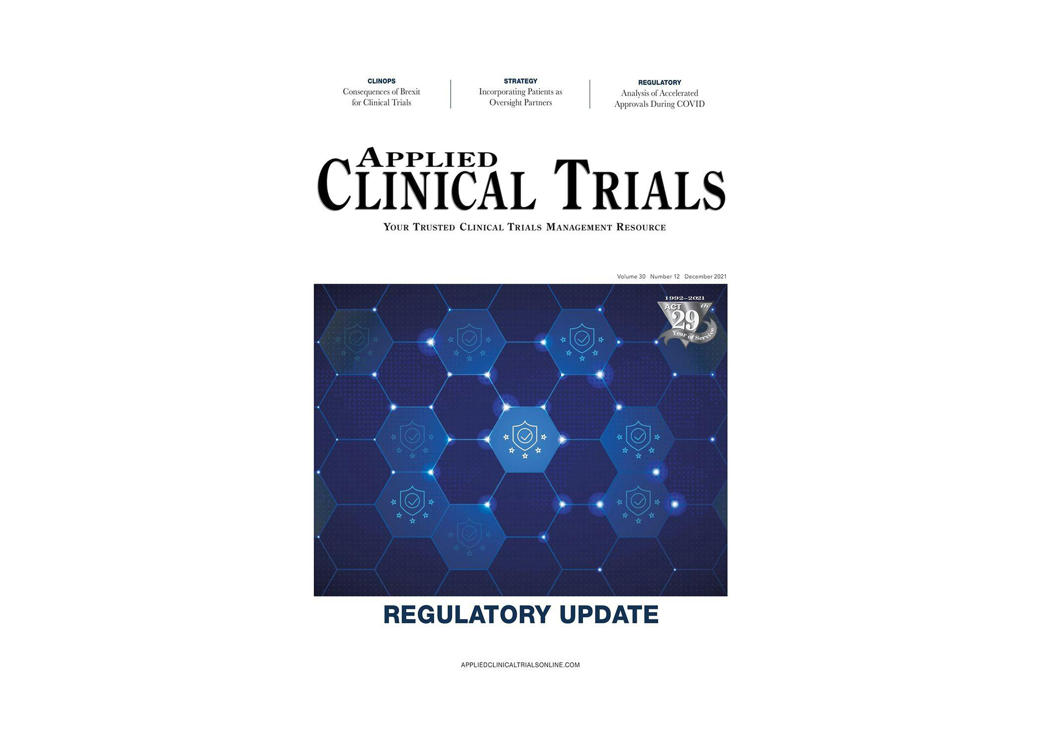 Applied Clinical Trials December 2021 Issue (PDF)